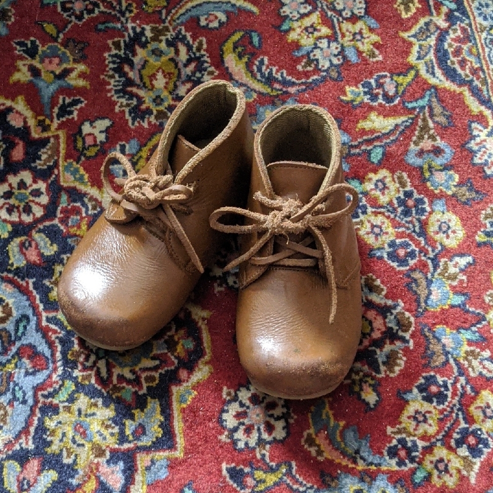 Adelisa and Co Ticupante Brown Leather Handmade Shoes